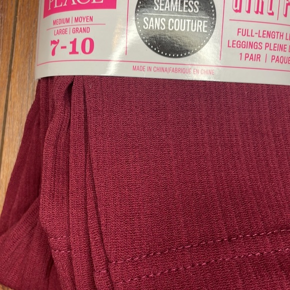 Girls Seamless Full-Length Leggings Medium - Picture 4 of 4
